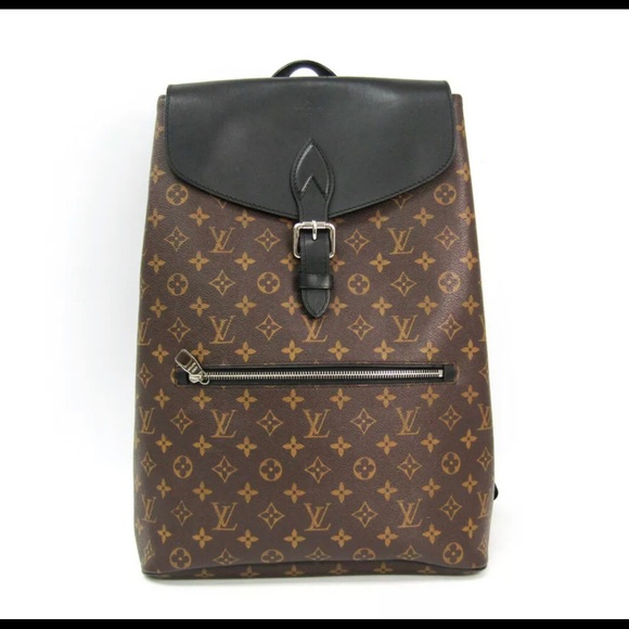 Louis Vuitton Monogram Macassar Parc Large Backpack - Picture 1 of 10